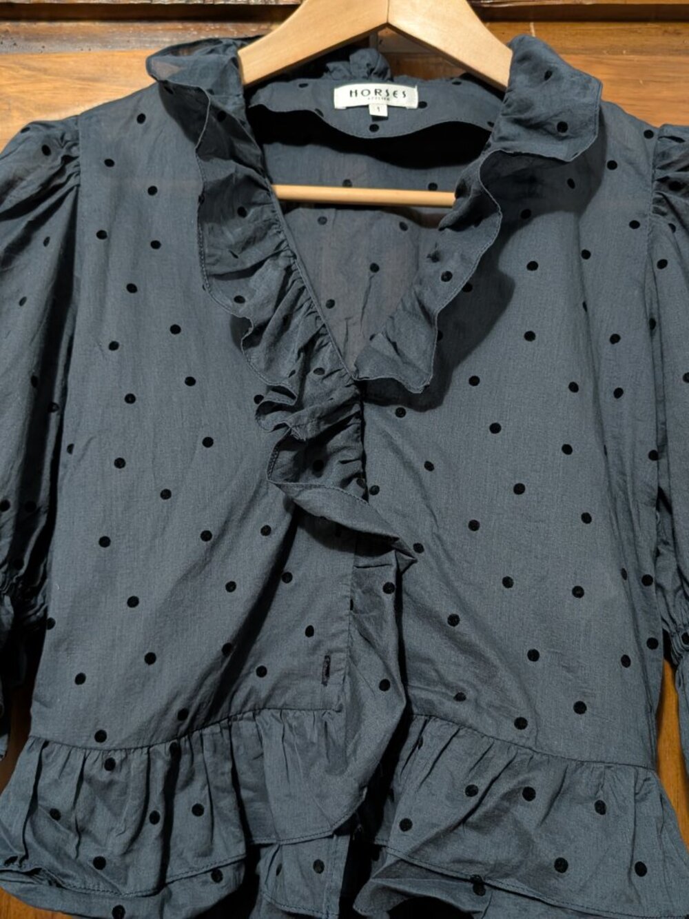 Horses Atelier Polka Dot Top